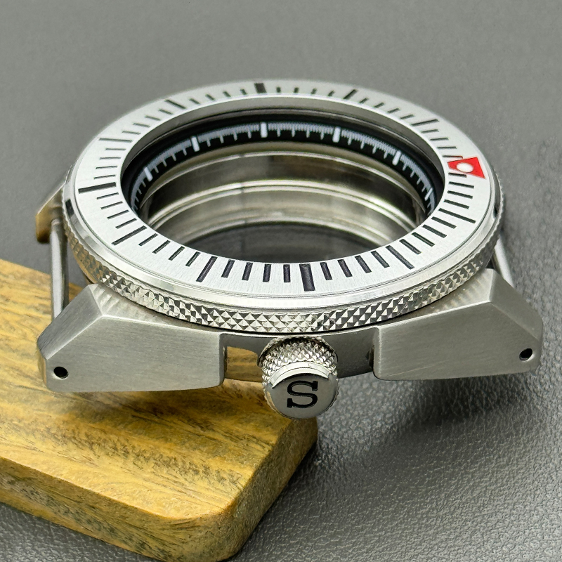 Citizen Watch Tsuyosa - NH35 NH36 ケース サファイアクリスタル サムライキングケース 28.5mm