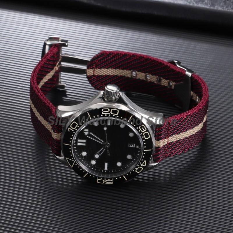織キャンバス生地時計バンド 20 ミリメートル折りたたみバッ - Nato Strap Nylon のレビューと価格