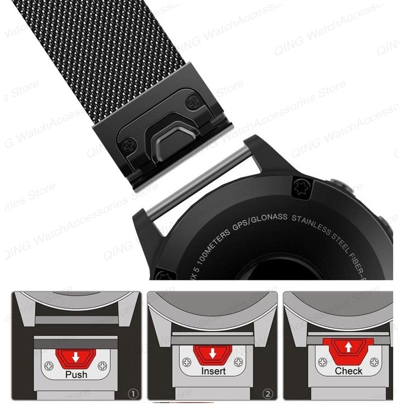 Garmin Fenix用ウォッチストラップアダプター、クイ - Nato Strap Nylon のレビューと価格