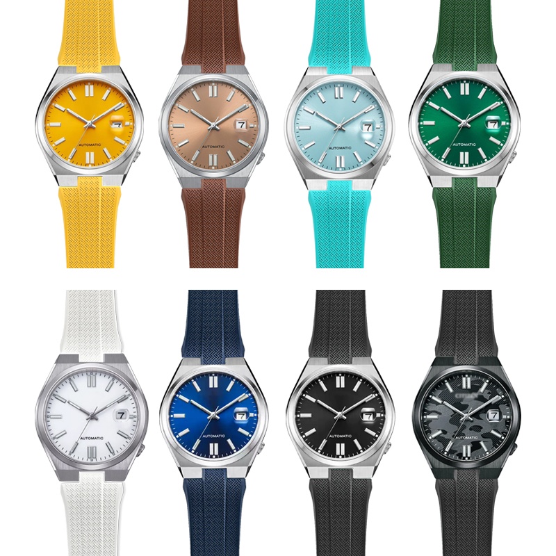 FKMフッ素ゴム製クイックリリースウォッチストラップ 9mm - Citizen Watch Tsuyosa のレビューと価格