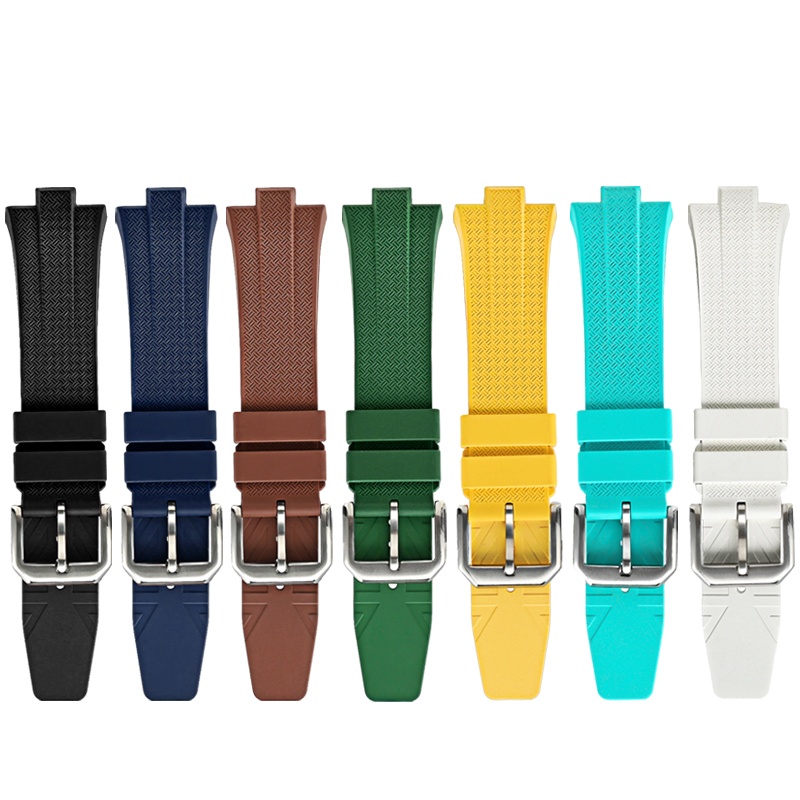 FKMフッ素ゴム製クイックリリースウォッチストラップ 9mm - Citizen Watch Tsuyosa のレビューと価格